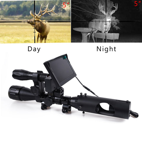 850nm Infrared LED IR Waterproof Hunting Night Vision Camera Riflescope