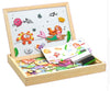 Educational Magnetic Box - (100+PCS Wooden Magnetic Puzzle)